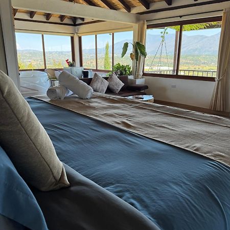 Glamping Con Jacuzzi Mirador Jarana Villa De Leyva Exterior foto