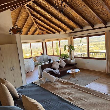 Glamping Con Jacuzzi Mirador Jarana Villa De Leyva Exterior foto