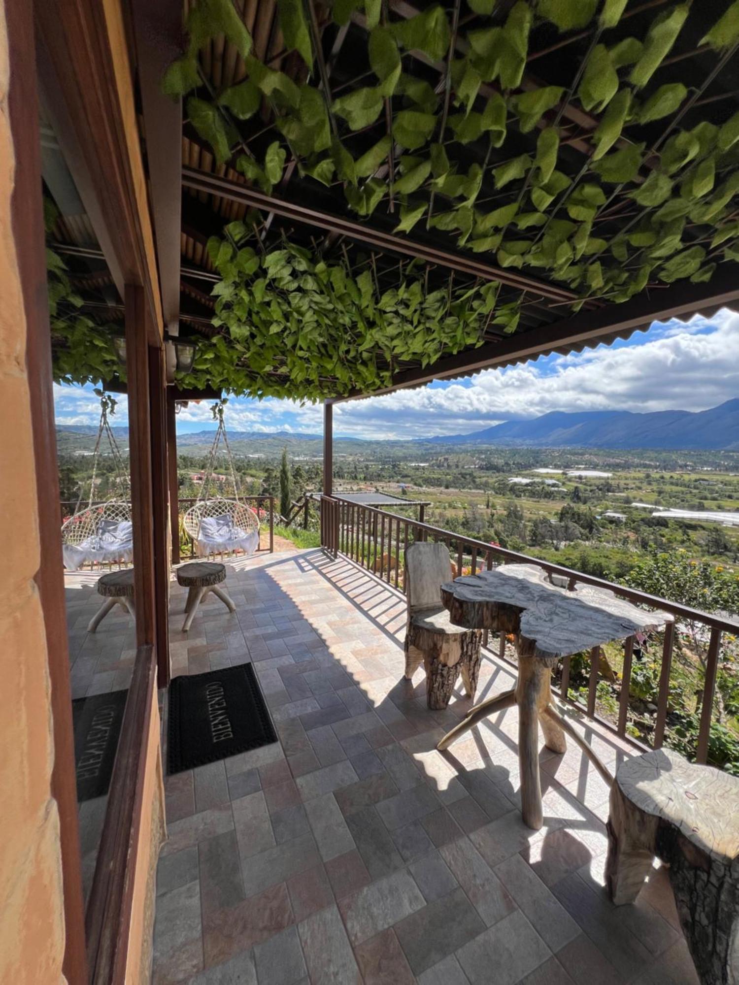 Glamping Con Jacuzzi Mirador Jarana Villa De Leyva Exterior foto